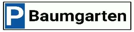 Parken verboten SchildParken - Verkehr Baumgarten Bild