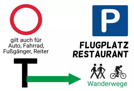 Parken verboten Schild Parken - Verkehr Parkplatz Bild